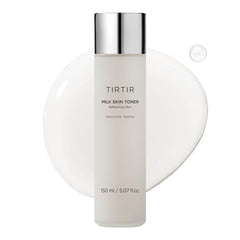 TIRTIR Milk Skin Rice Toner bottle for deep hydration and refreshed skin.