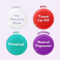 TIRTIR My Glow Mint Lip Oil liquid form poured for smooth application.