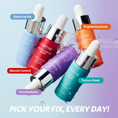 TIRTIR niacinamide serum bottle highlighting even tone and clarity.