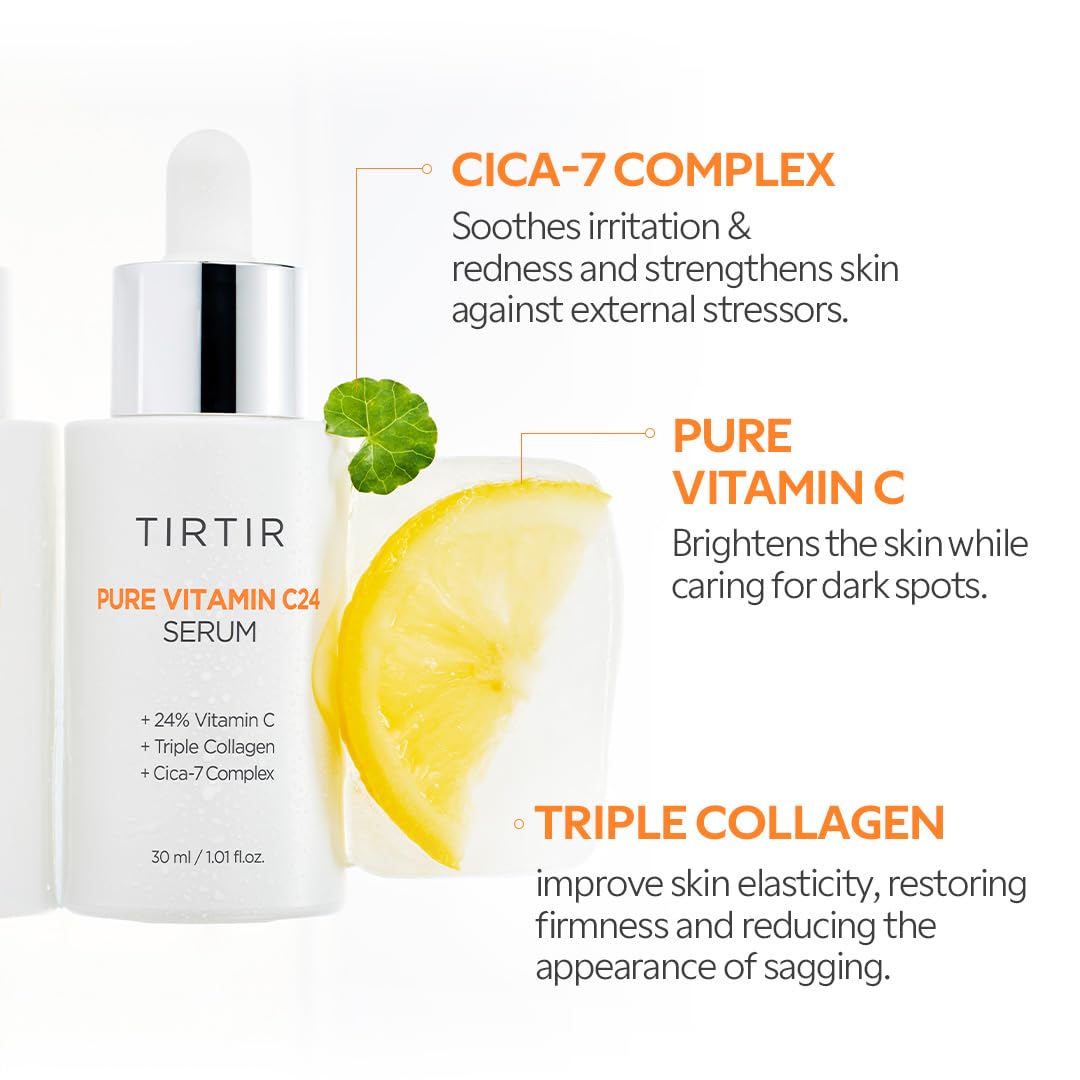 TIRTIR Serum routine application demonstrates daily skincare integration