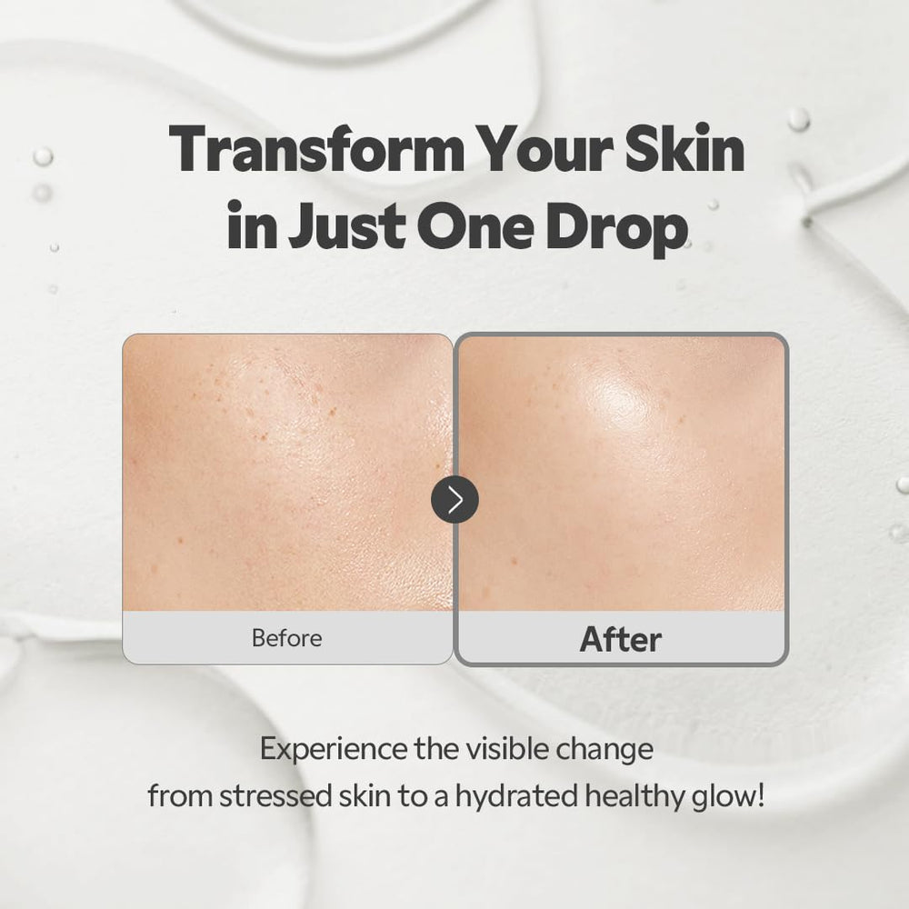 TIRTIR SOS Serum ingredient PGA visual emphasizes moisture retention