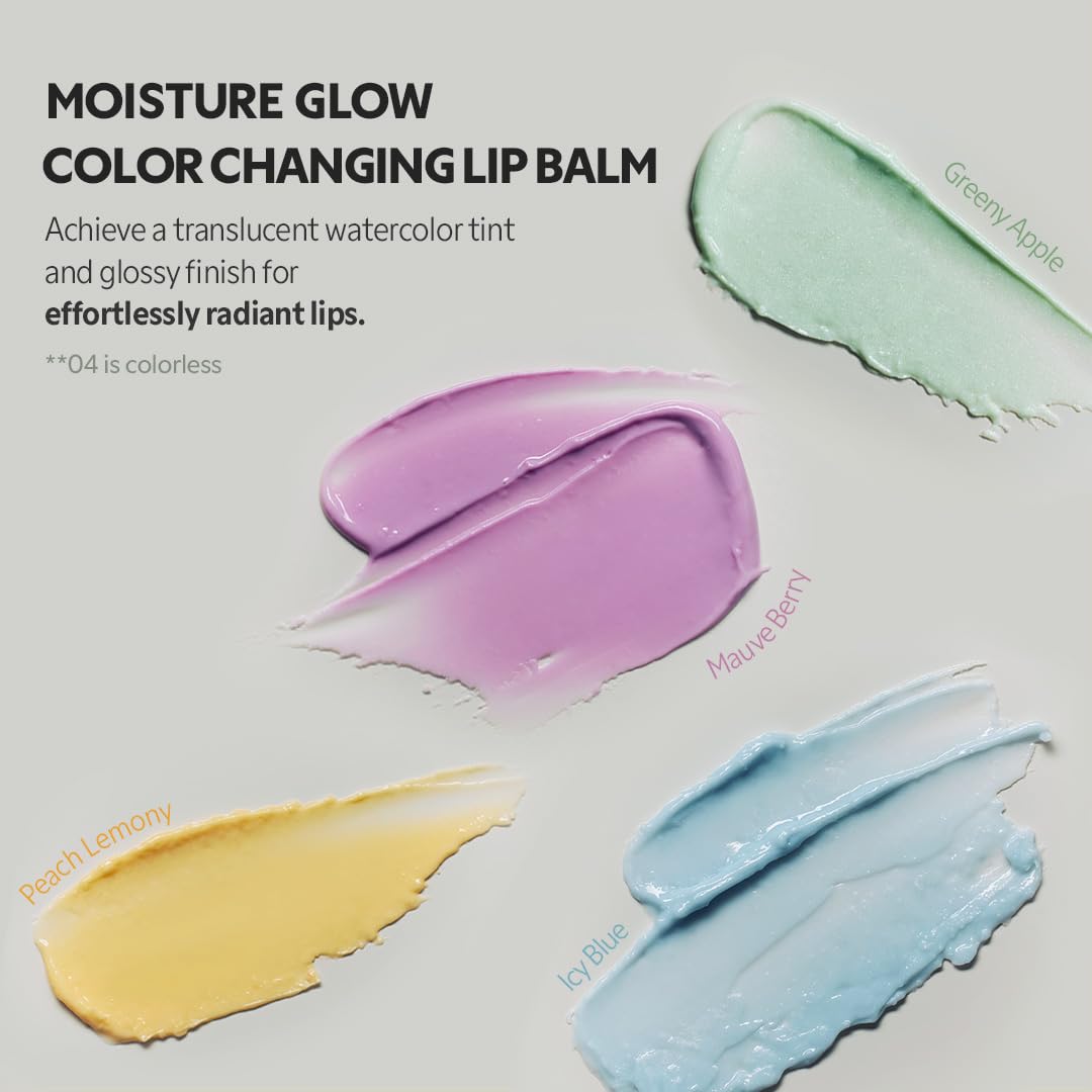 TIRTIR Water Mellow Lip Balm Mauve Berry lip swatch for natural glow.