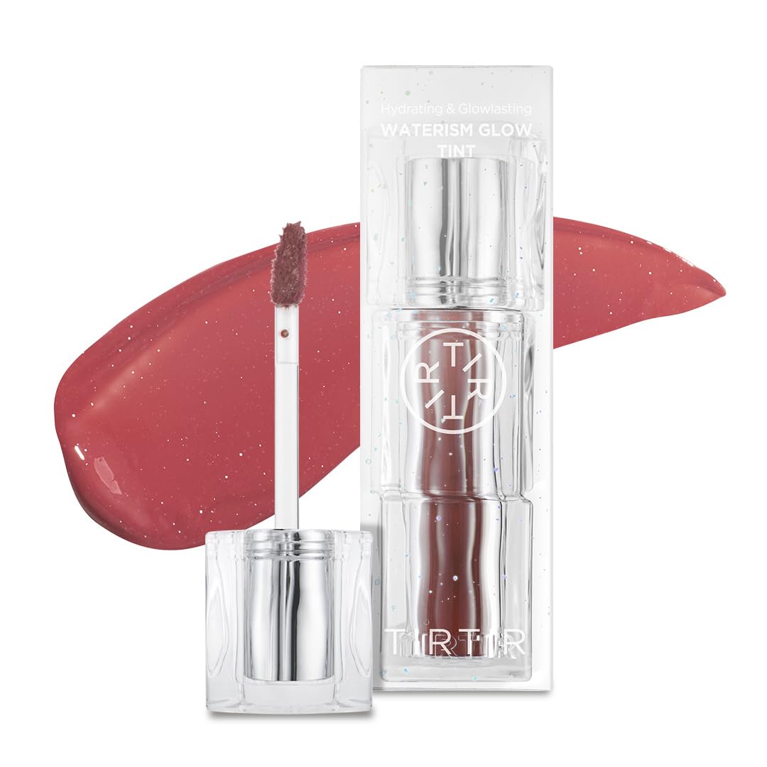 TIRTIR Waterism Lip Gloss #03 Sand Mond tube shows kiss-ready moisture and long-lasting tint