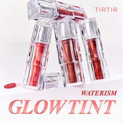 TIRTIR Waterism lip gloss swatch reveals natural tint for versatile daytime looks