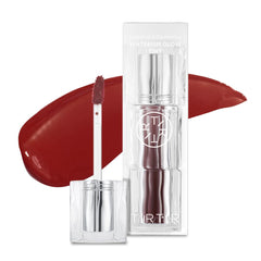 TIRTIR Waterism Lip Gloss #07 Cassis Plum tube showing kiss-ready moisture with transfer-free shine