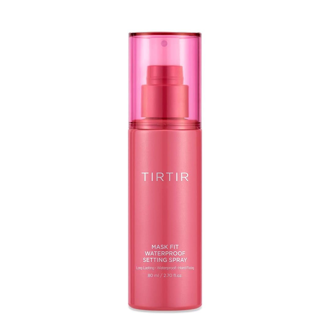 TIRTIR Waterproof Setting Spray bottle-top image showing secure, long-lasting makeup protection.