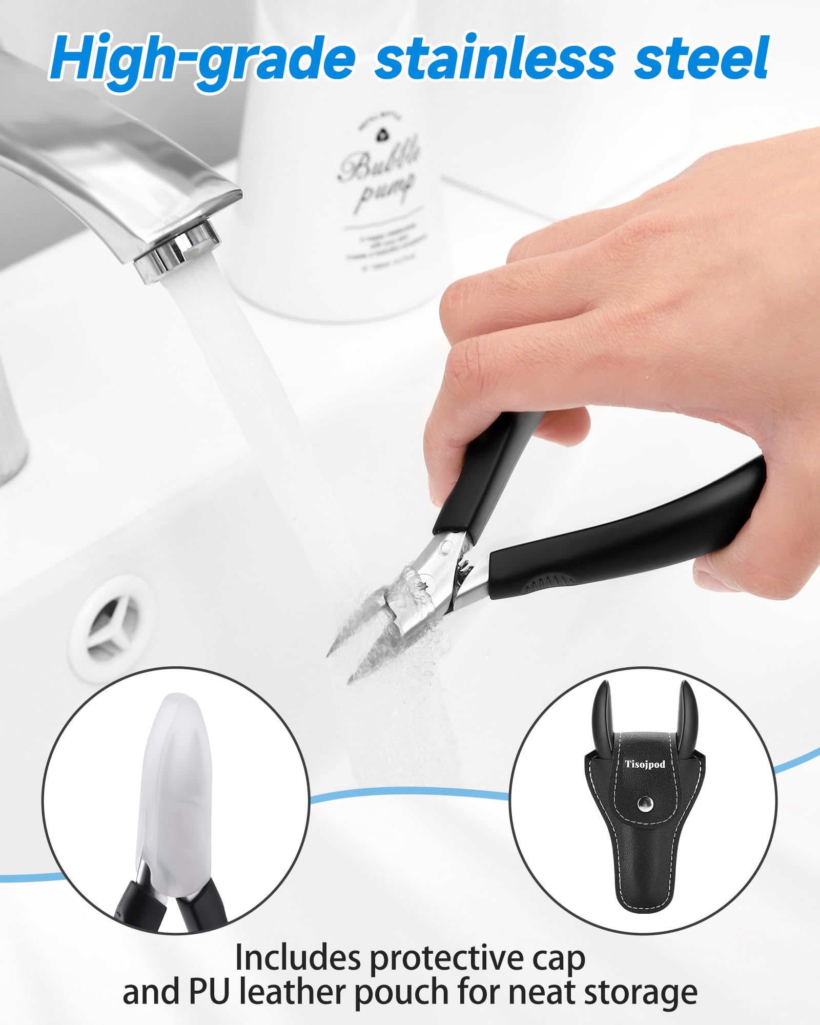 Tisojpod protective-blade-cover emphasizes hygiene and safe storage