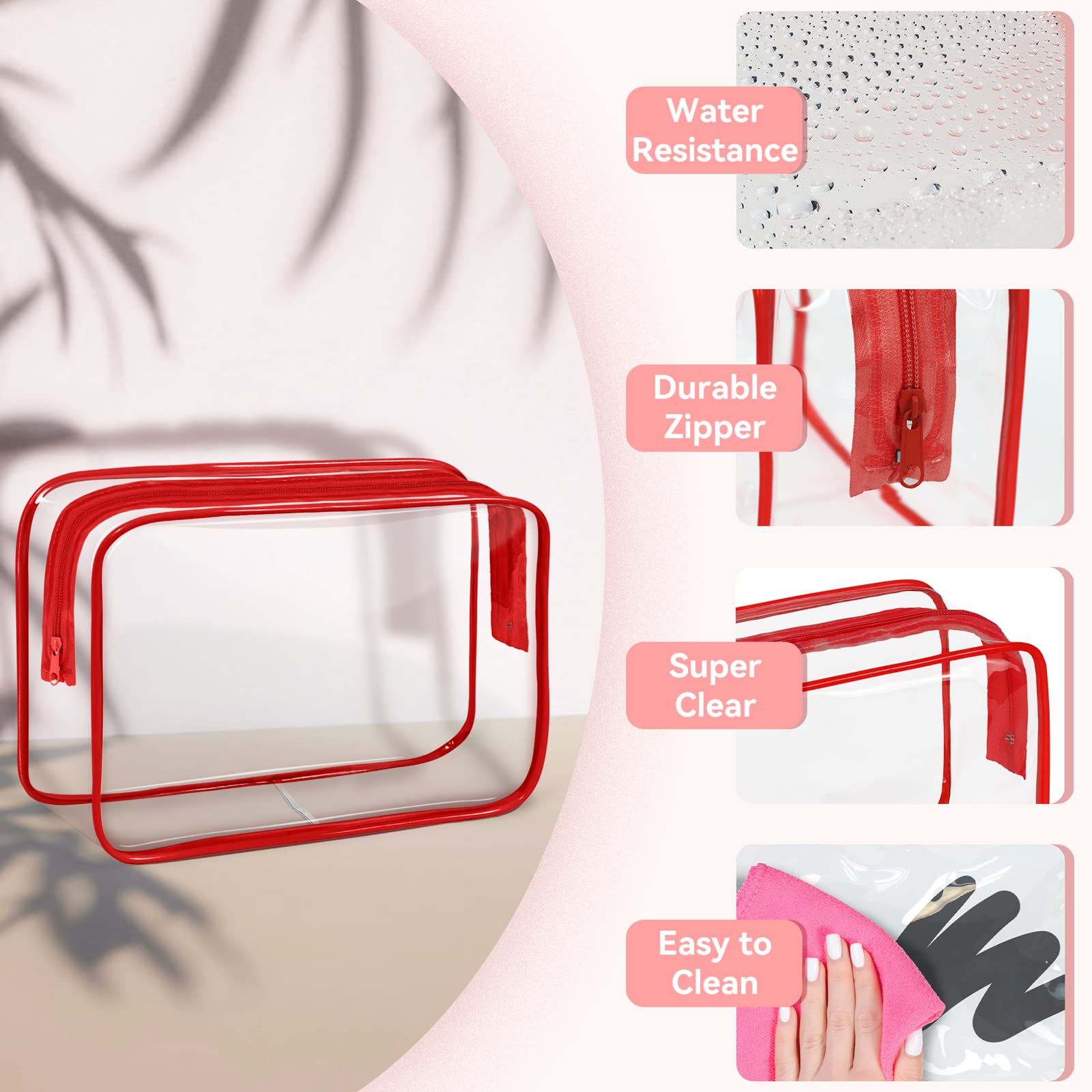 TISRATOK water-resistant PVC material protects contents from spills