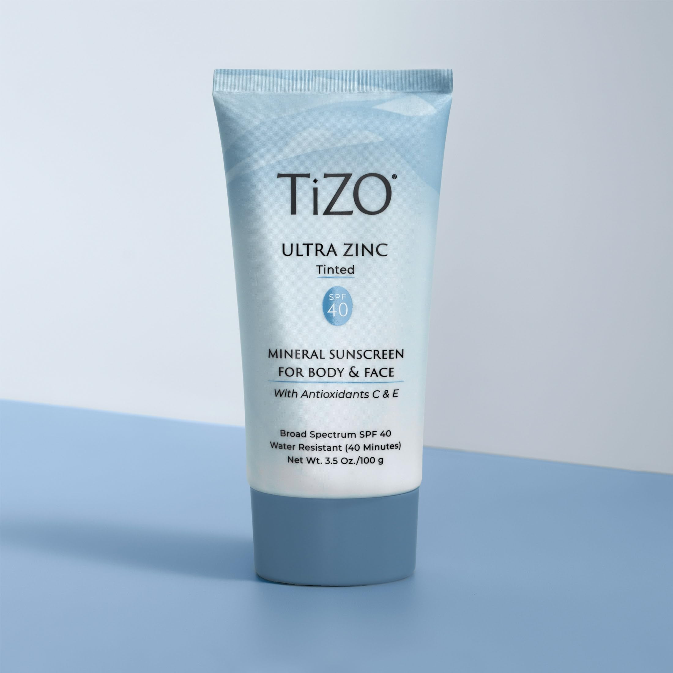 TIZO Ultra Zinc sunscreen during activity with 40-minute water resistance