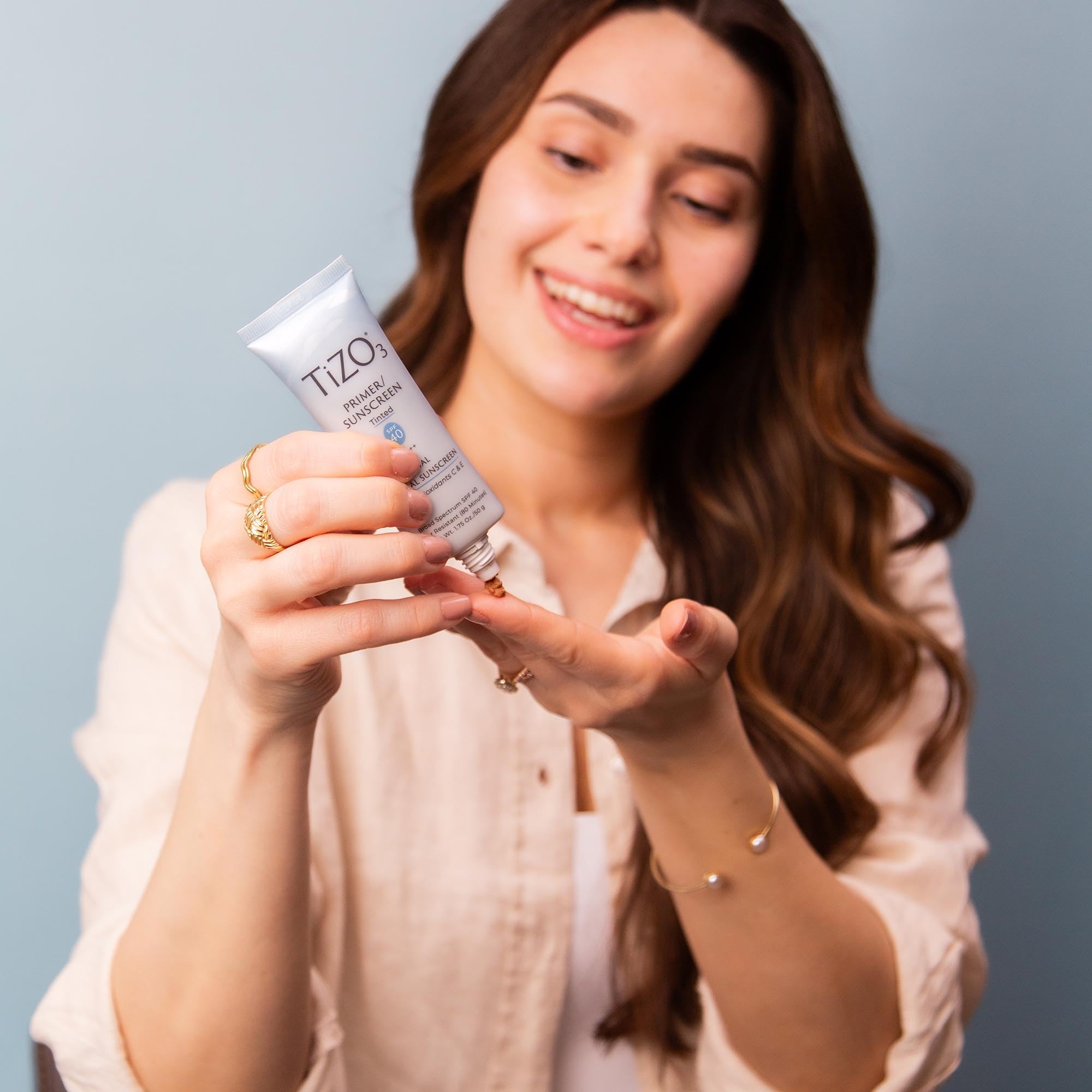 TiZO3 fragrance-free, oil-free formula designed for sensitive skin comfort.