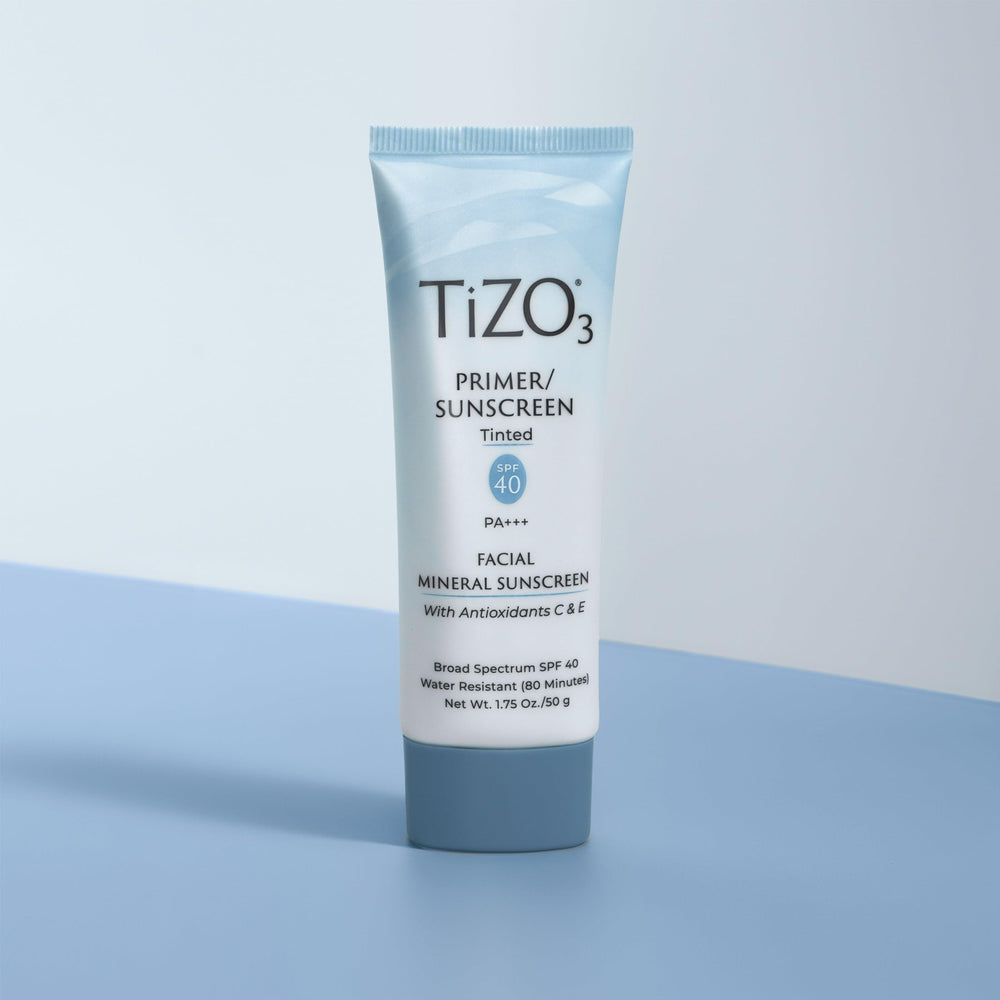 TiZO3 water-resistant 80-minute label for active days.