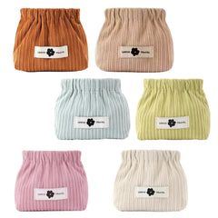 TJJII corduroy bag mint breeze front view for quick everyday organization.