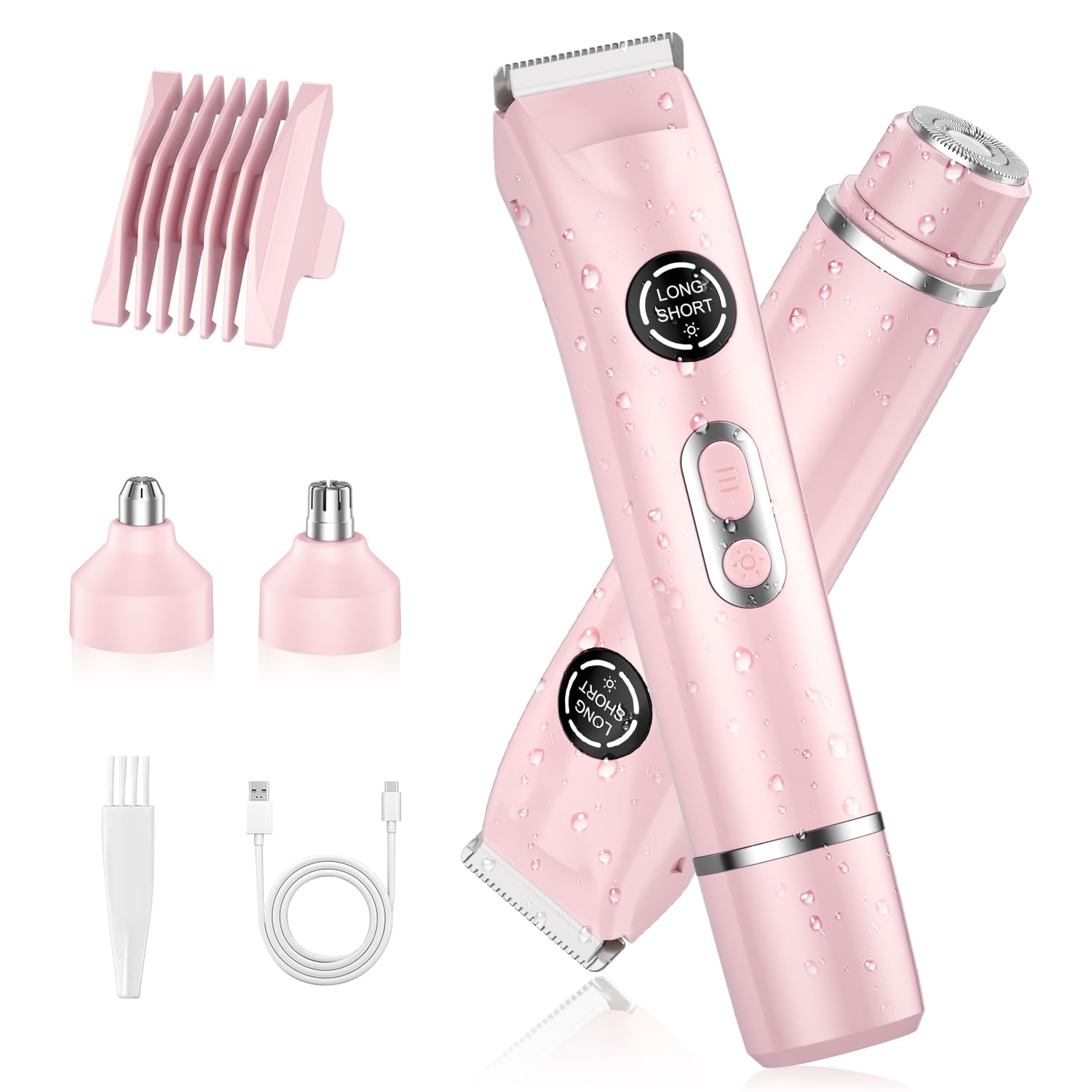 TJJFMM 4-in-1 bikini trimmer body shaving for smooth arms and legs