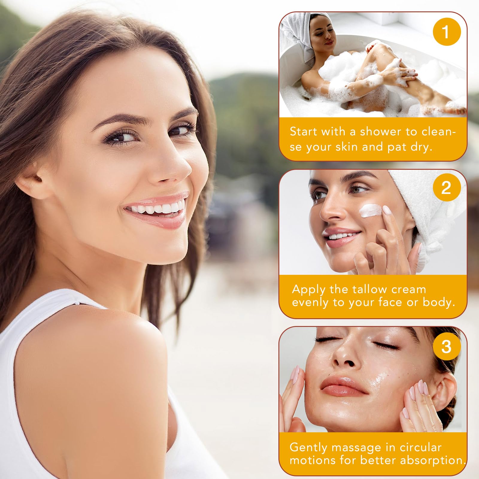 TKTALKER body-face-multi-use shows versatile hydration across face and body.