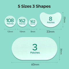 TKTK patch applied on cheek demonstrating discreet coverage and protection