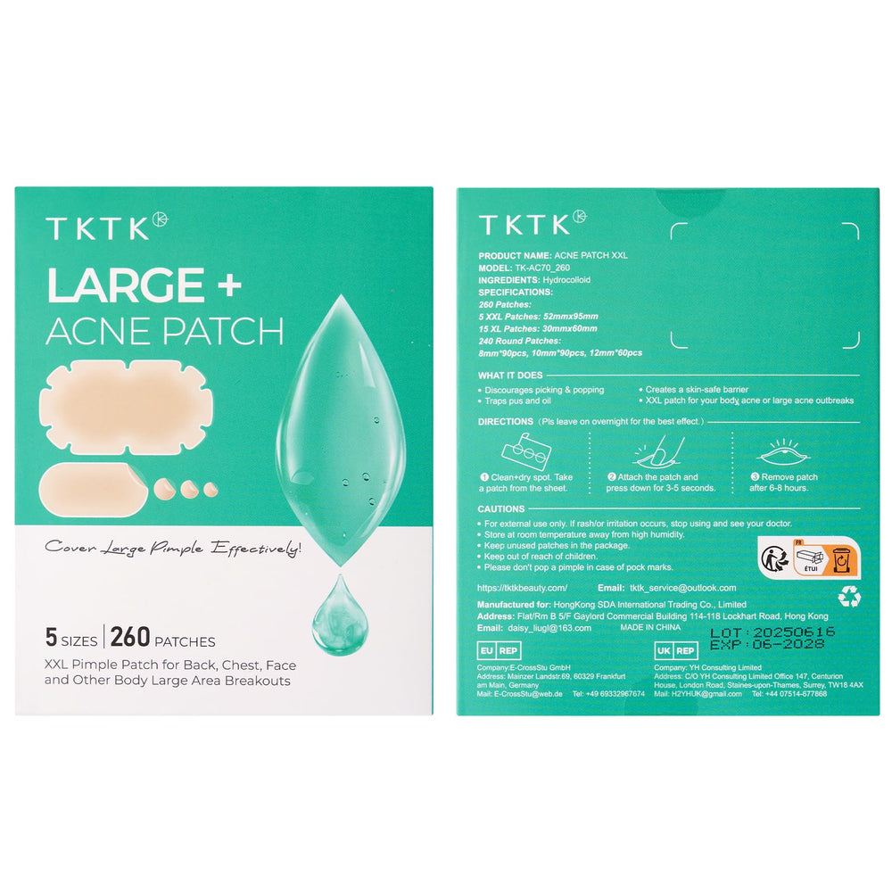 TKTK application steps guide patches to stay in place during both day and night.