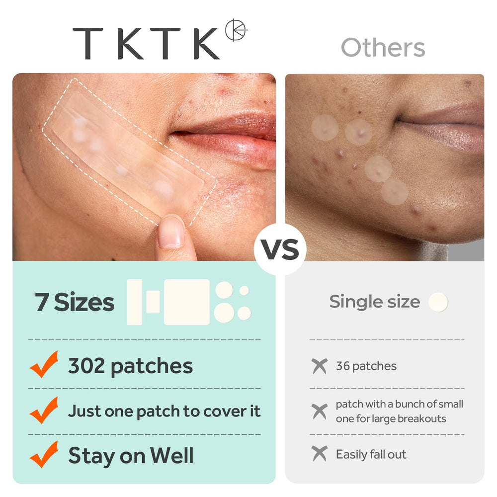 TKTK patches worn overnight for convenience