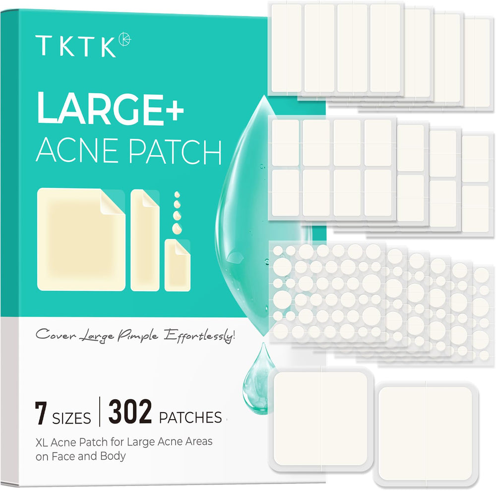 TKTK patches seven-sizes pack for versatile blemish coverage and care