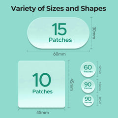 TKTK 45x45mm patch for cheeks or shoulders and sudden breakouts.