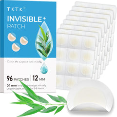TKTK Pimple Patches packaging view for discreet acne solution and travel use