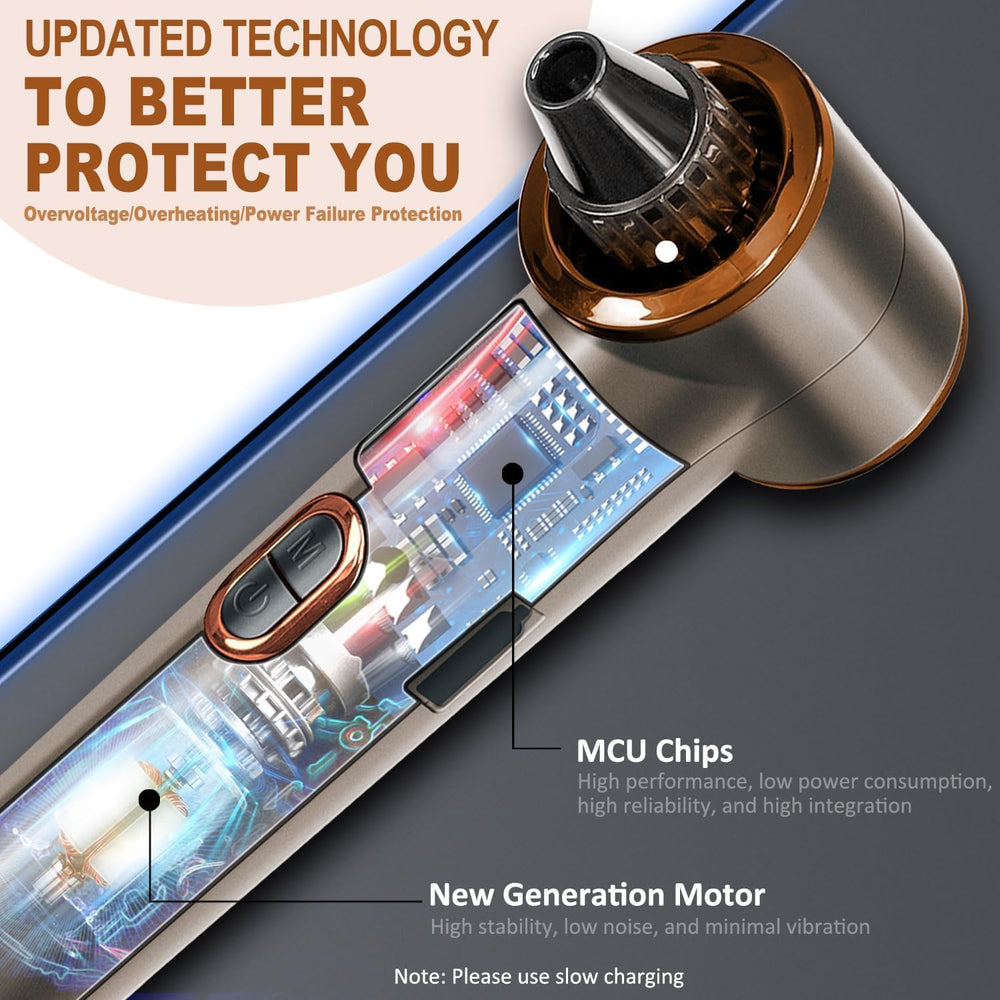 Tlettsteinkle USB-rechargeable pore vacuum with long battery life