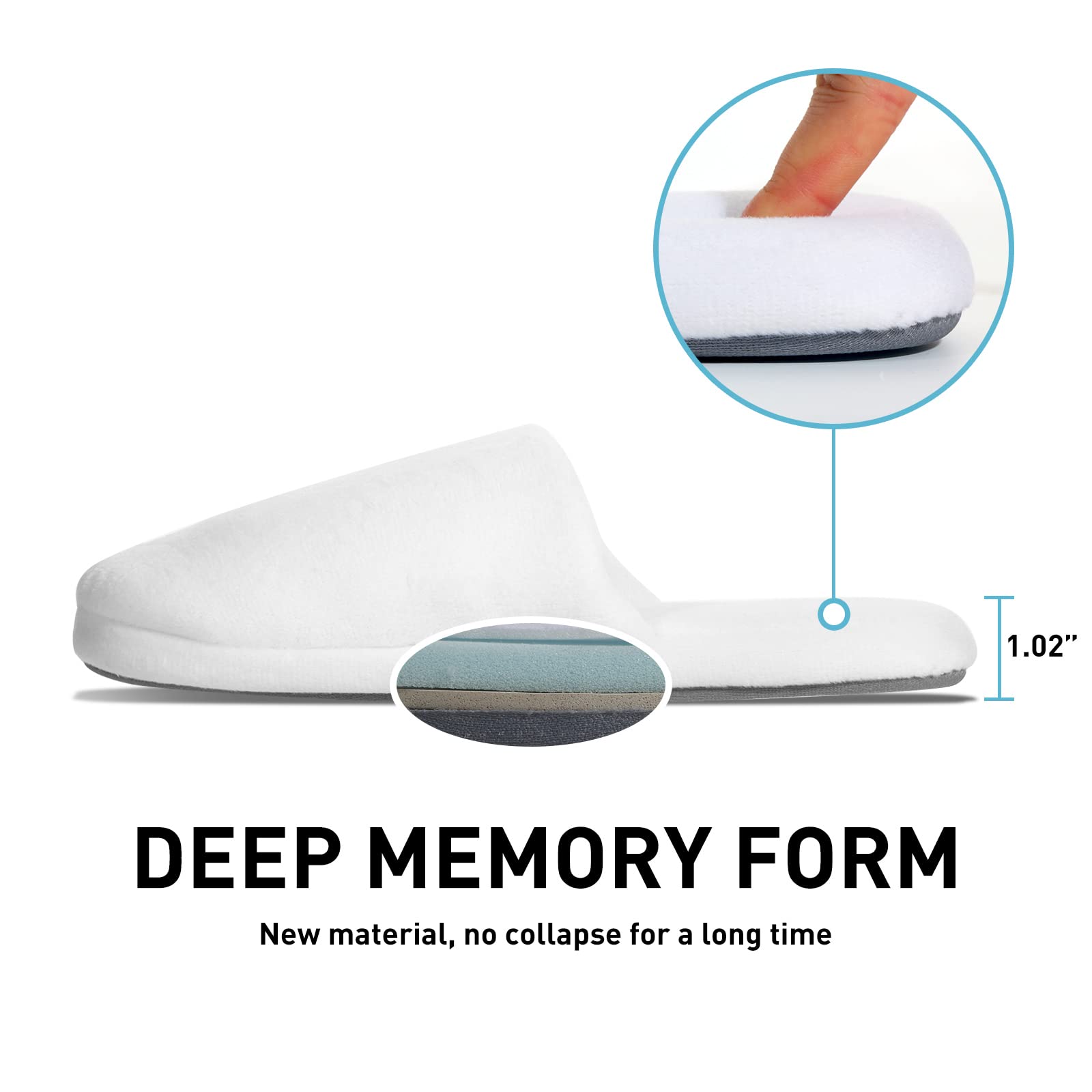 Tlizzz7 hotel-guest-travel slippers ideal for guest rooms and packing