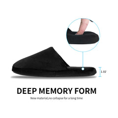 Tlizzz7 luxury spa slippers closed-toe design for cozy indoor and outdoor wear