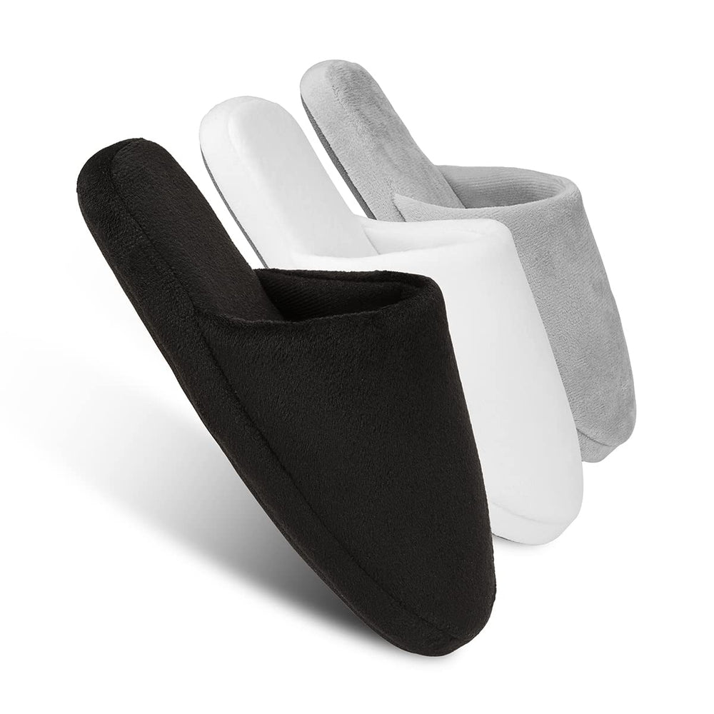 Tlizzz7 luxury spa slippers memory foam closeup for cushioned comfort during travel
