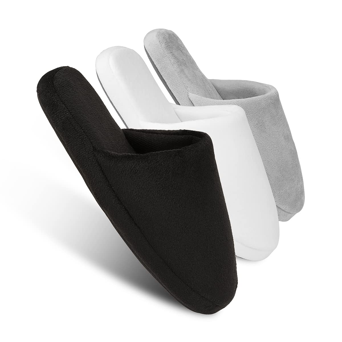 Tlizzz7 luxury spa slippers memory foam closeup for cushioned comfort during travel