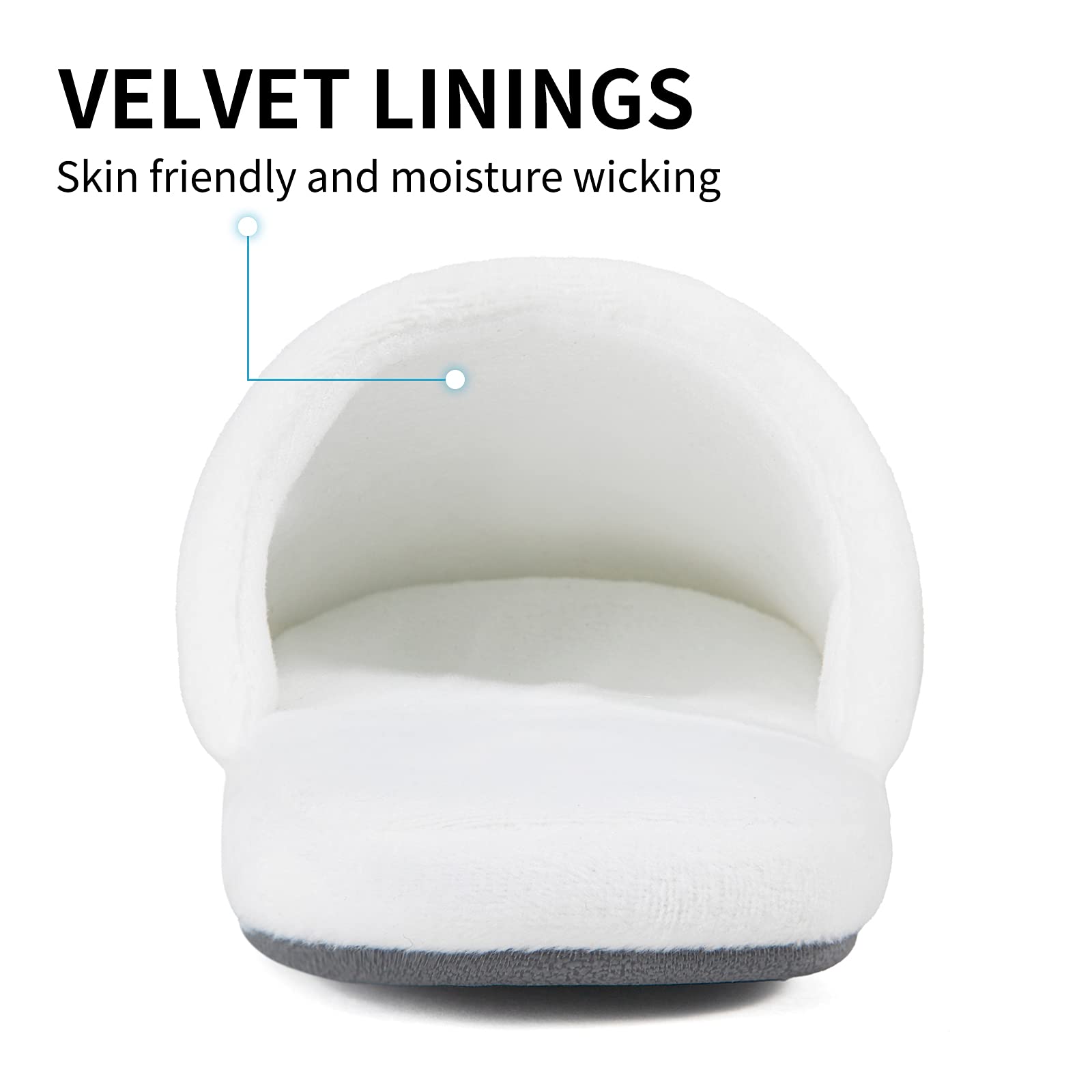 Tlizzz7 non-slip rubber sole slippers provide stable footing on floors
