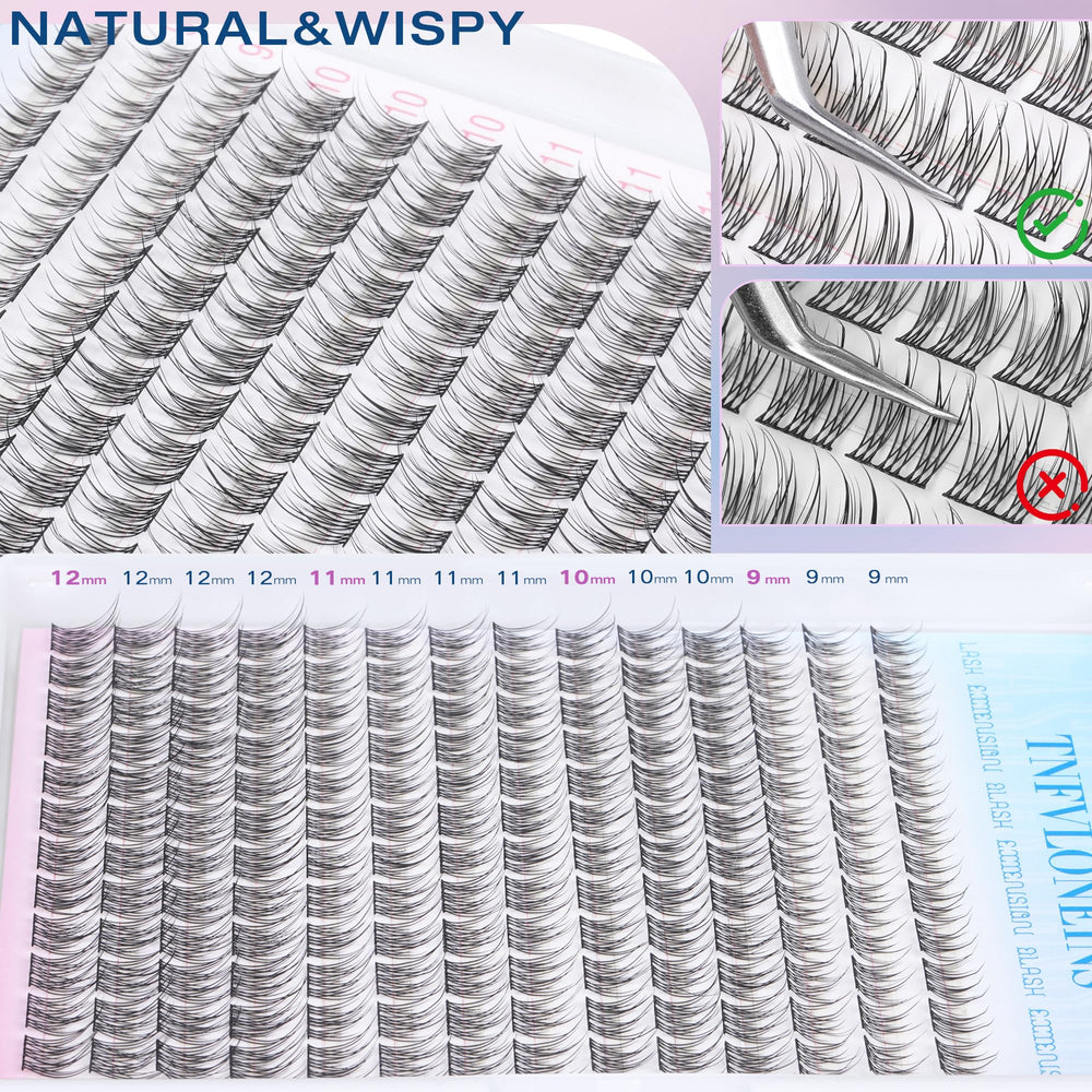 TNFVLONEINS at-home DIY lash kit enables quick, customizable lash styling.