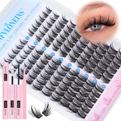 TNFVLONEINS Manga Lash Clusters Kit packaging for at-home lash creation