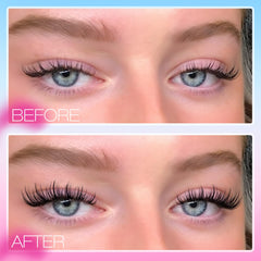 TNFVLONEINS natural cluster lashes for a subtle, natural enhancement