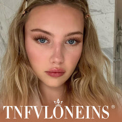 TNFVLONEINS brown lash clusters kit – matte brown finish blends seamlessly with lashes.
