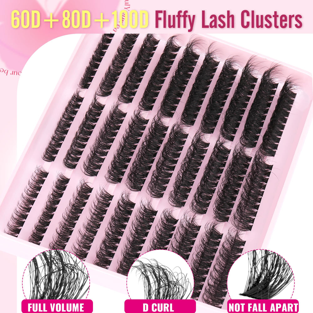 TNFVLONEINS professional lash tweezers enable precise cluster placement.