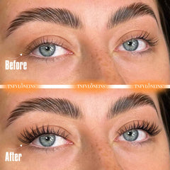 TNFVLONEINS lash tweezers, precise placement for clean, beginner-friendly application.