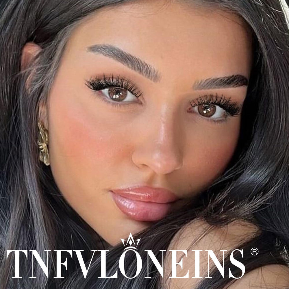 TNFVLONEINS lightweight 07mm lashes feel comfortable all day