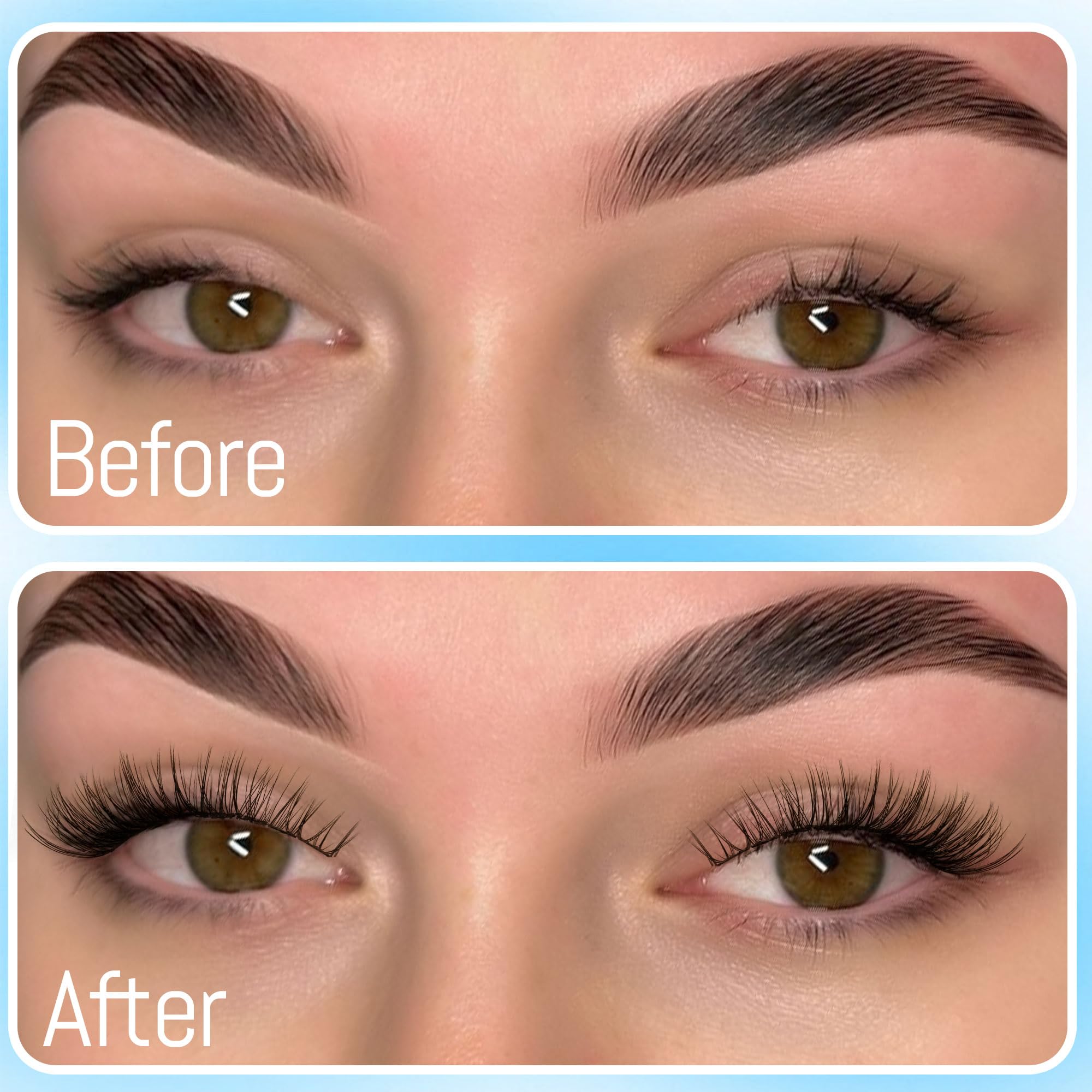 TNFVLONEINS waterproof bond-seal keeps lashes secure in moisture