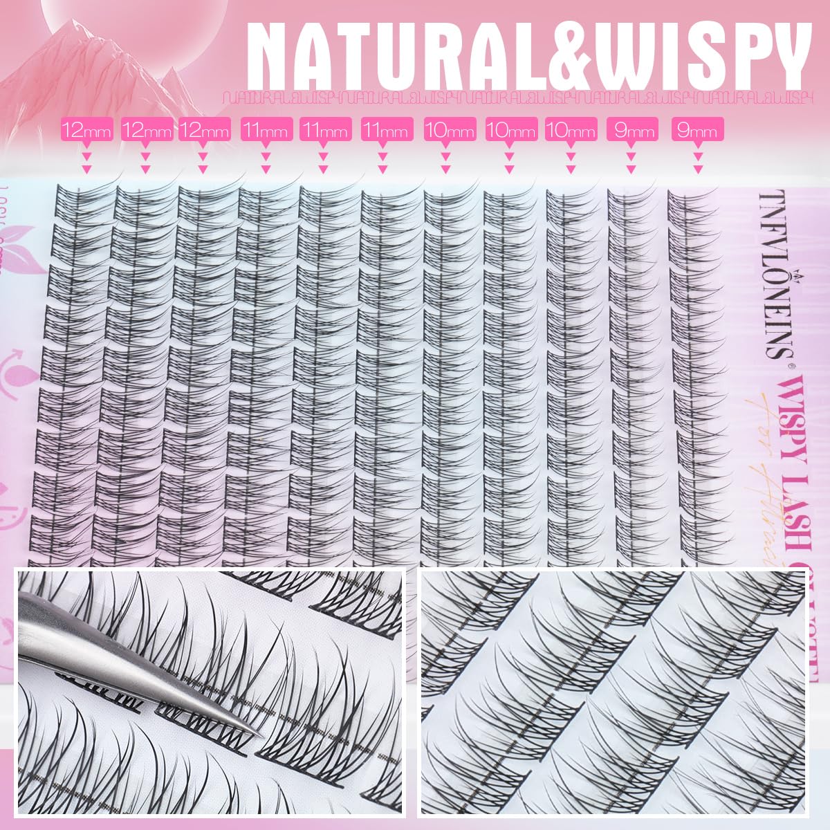 TNFVLONEINS beginner-friendly application closeup demonstrates simple DIY styling