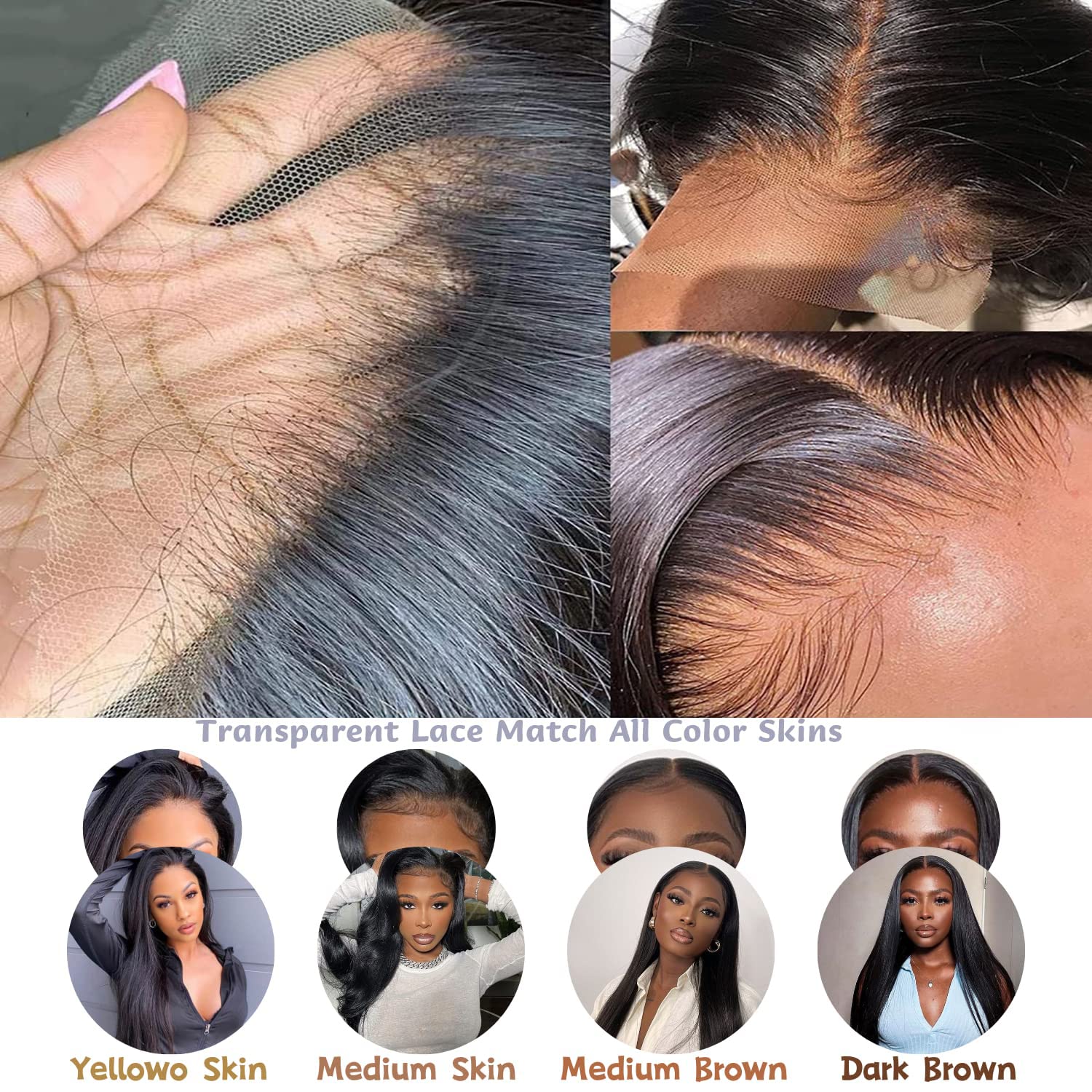 tobasew 200 density straight human hair wig delivers fullness for versatile looks