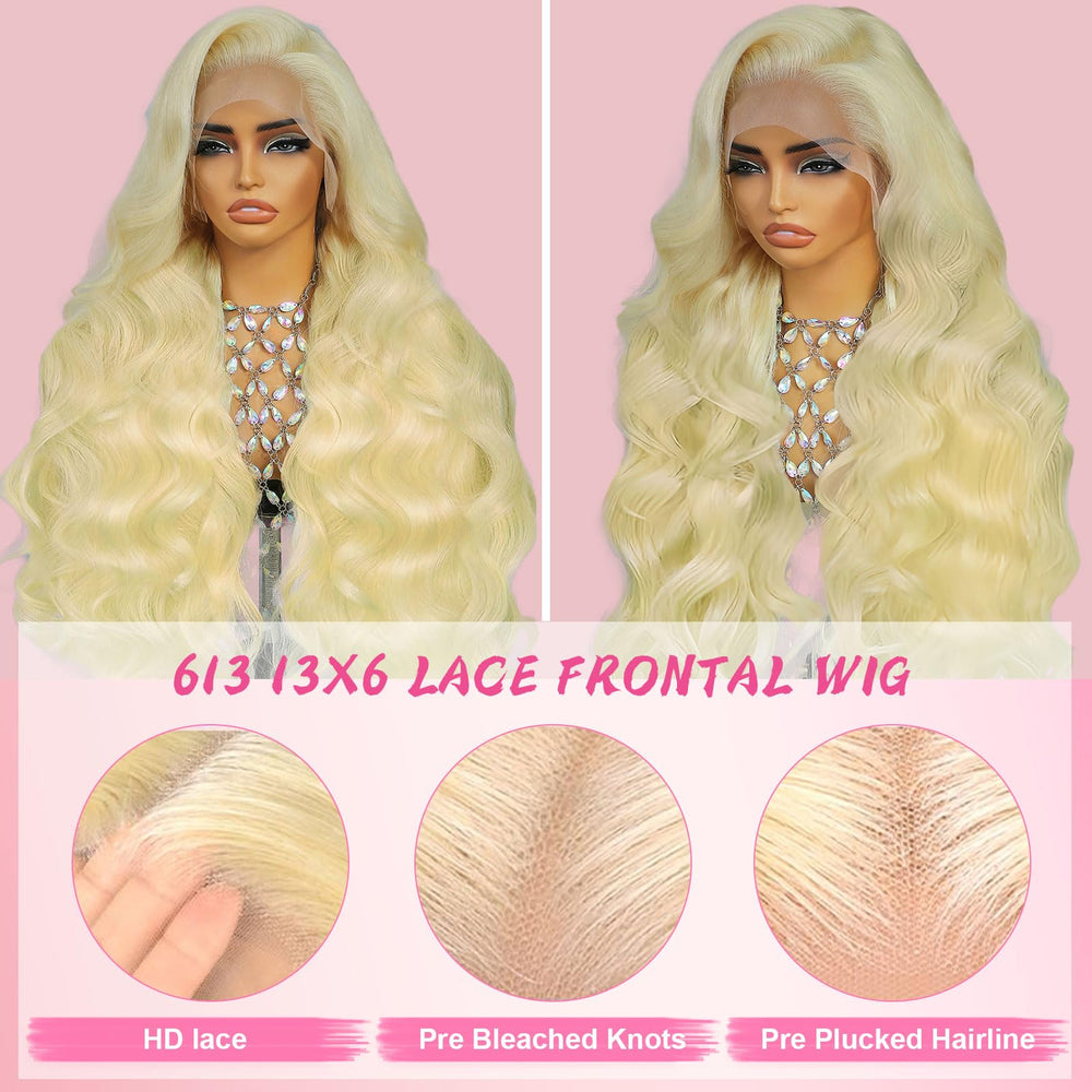 Tobeaper 613 wig density 200 percent for full-bodied volume