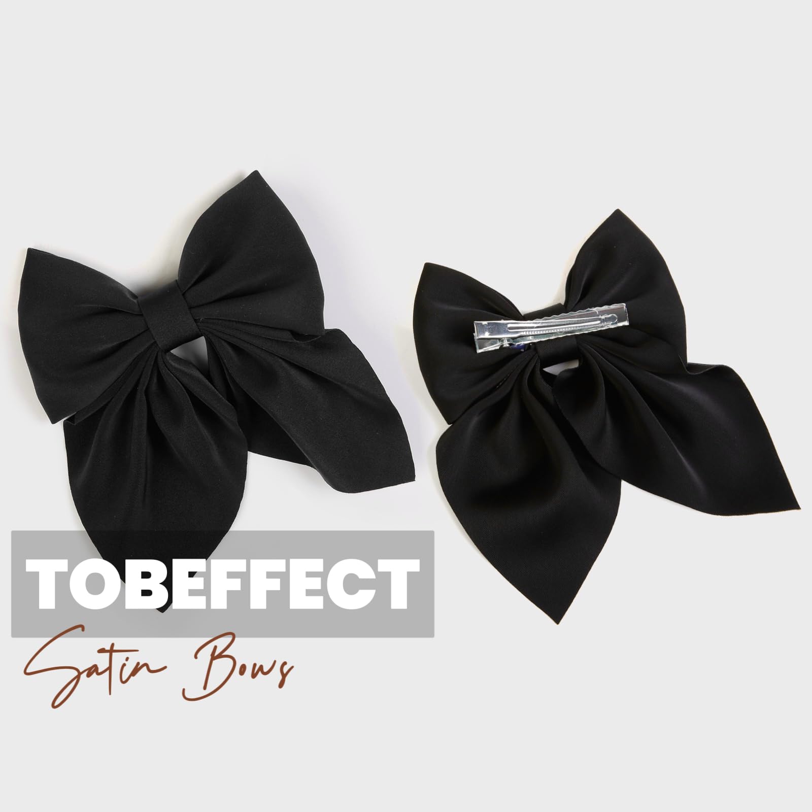 Tobeffect bow-clip-detail demonstrates secure grip across hair types.