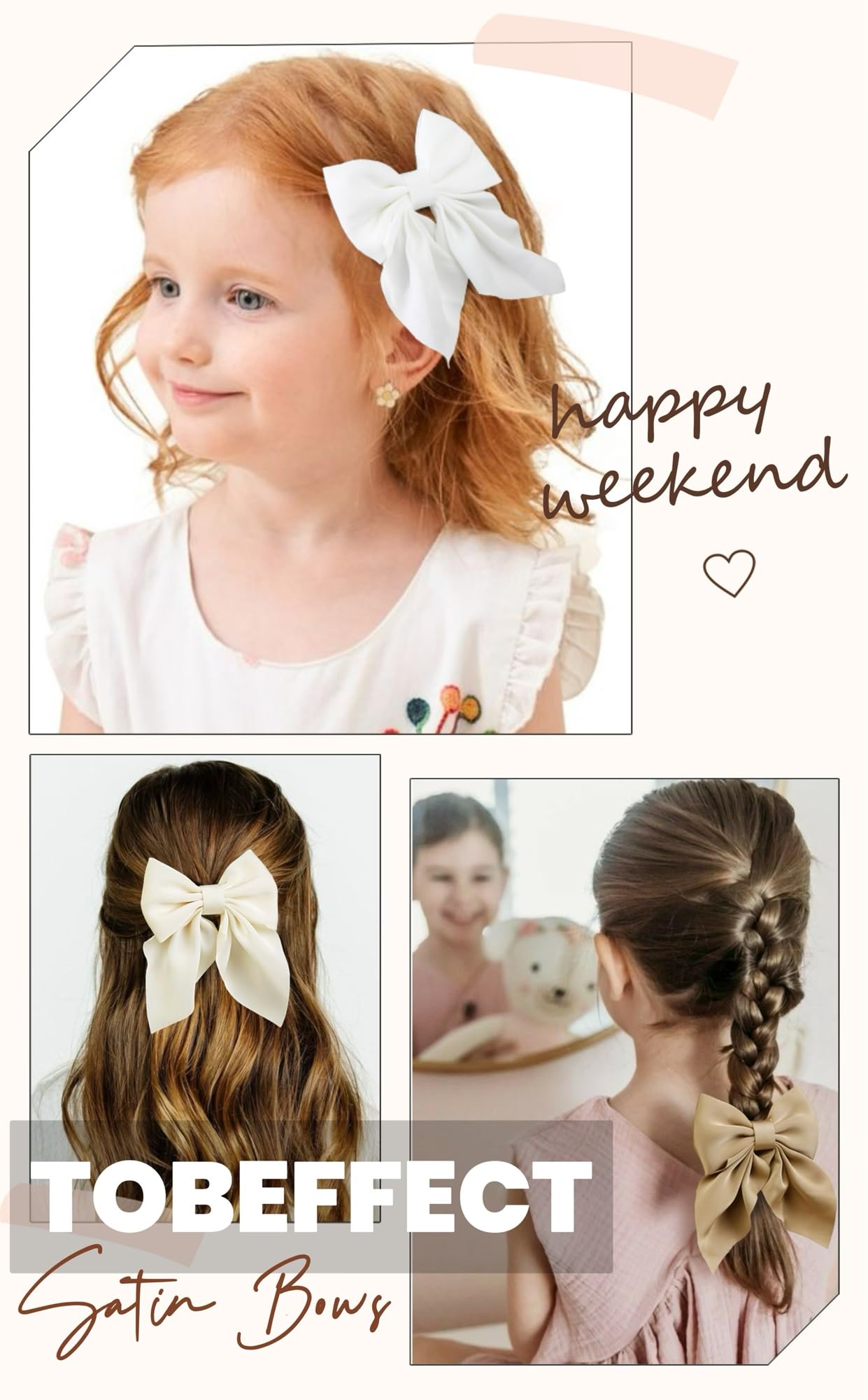 Tobeffect bows complement outfits from casual to formal looks.