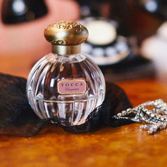 TOCCA Cleopatra perfume bottle 1920s cut-glass reveals luxury and timeless elegance