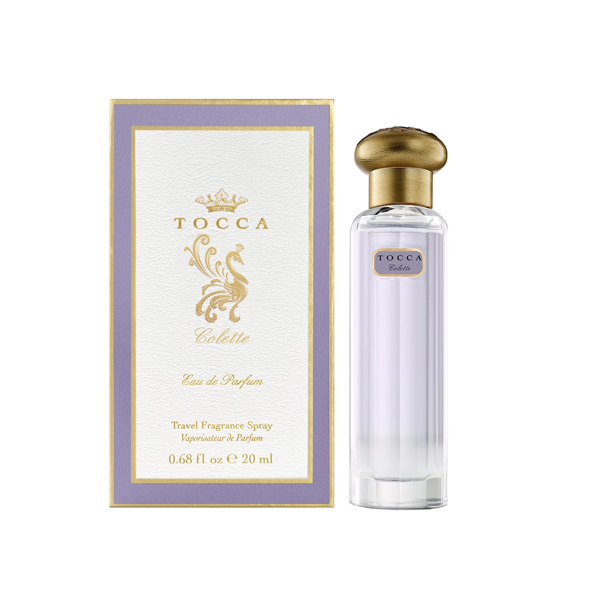 TOCCA Colette perfume bottle showing elegant design for daily luxury.