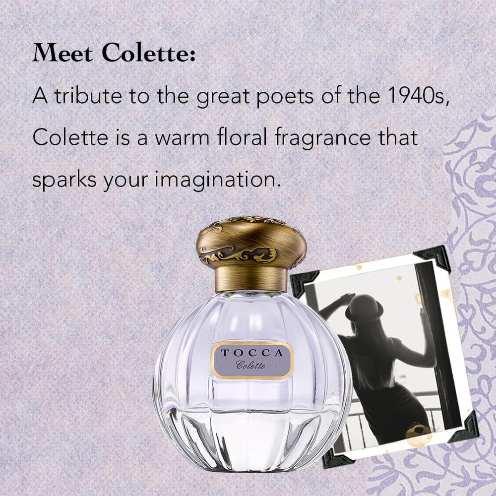 Tocca Colette pink-peppercorn-spark adds subtle spice.