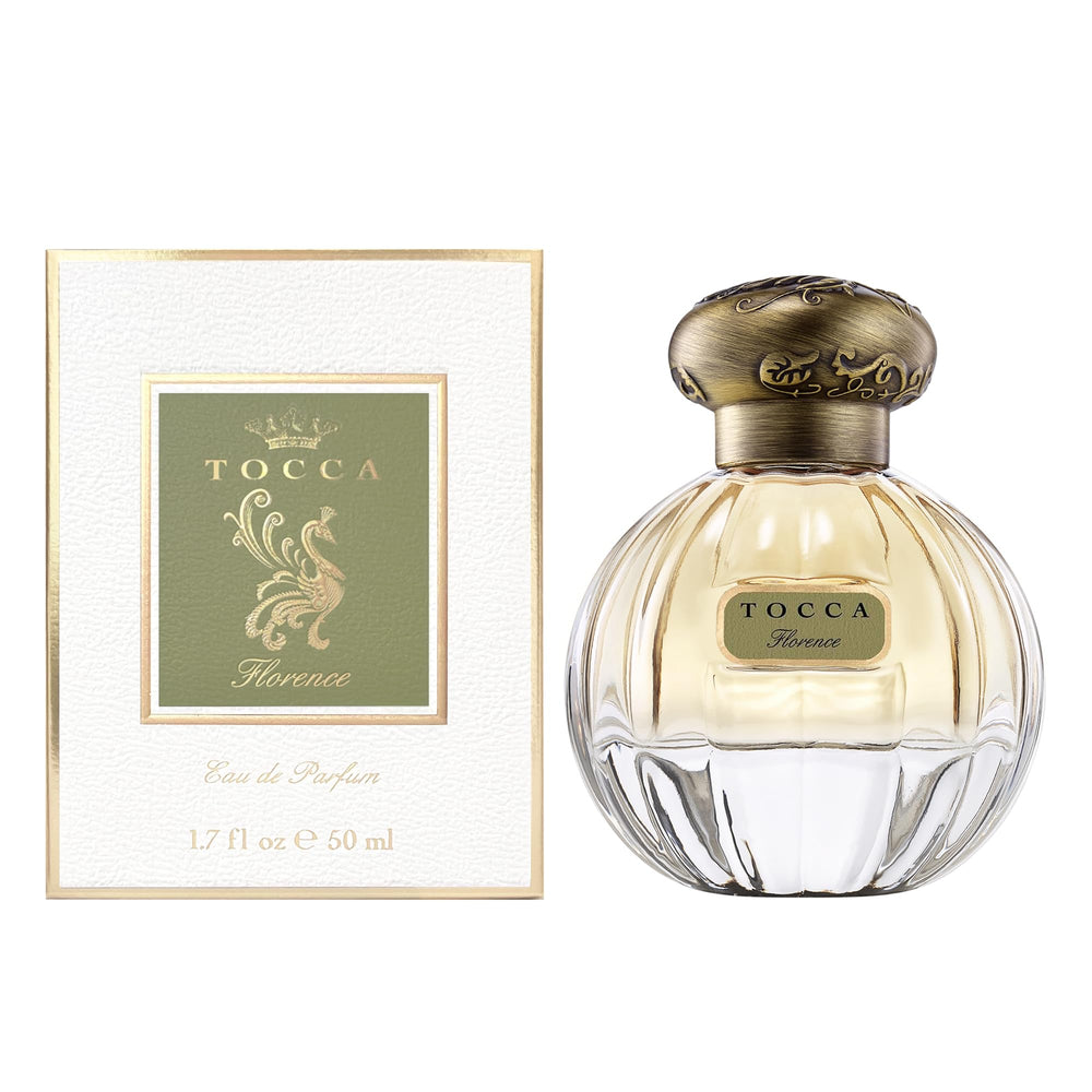 TOCCA Florence gardenia bloom provides soft floral ambience for romance.