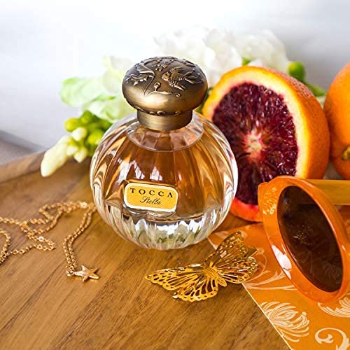 Tocca Stella on vanity enhances daily fragrance rituals.