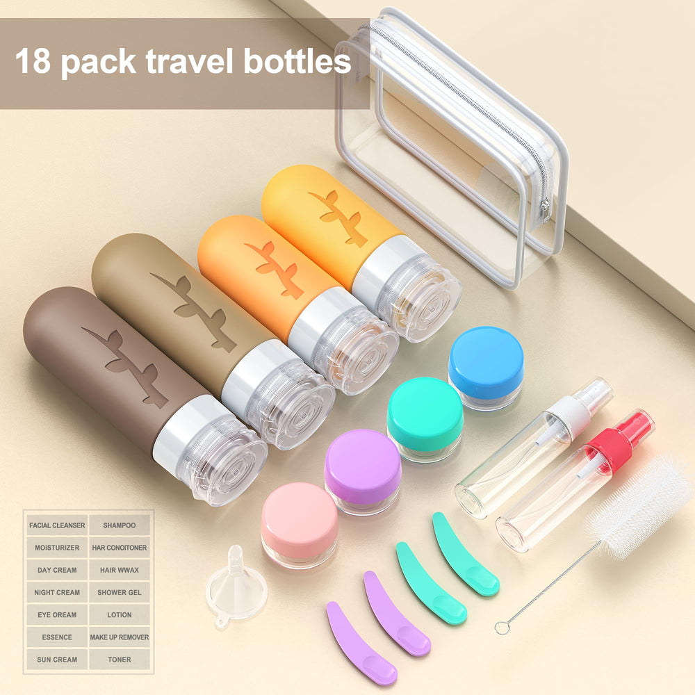 Tocelffe 1oz spray bottles provide compact fragrance or sanitizer on the go.