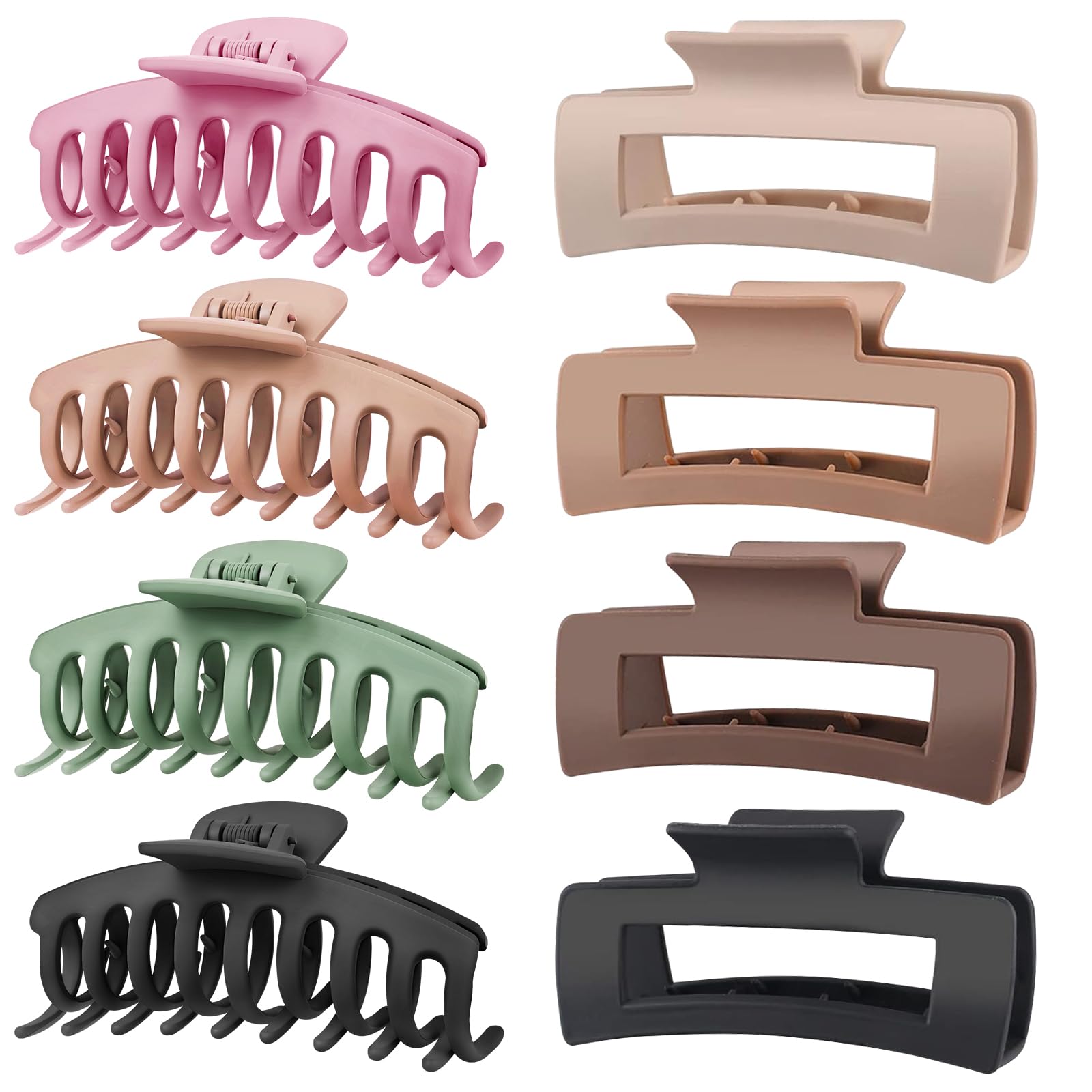 TOCESS jumbo hair clip closed grip for secure hold